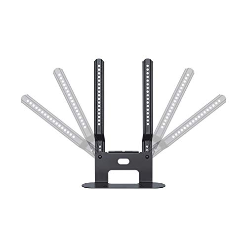 PureMounts PM-SOM-080 Bracket for Direct Mounting to TV Compatible with Sonos Beam Soundbar Load 5 kg Black