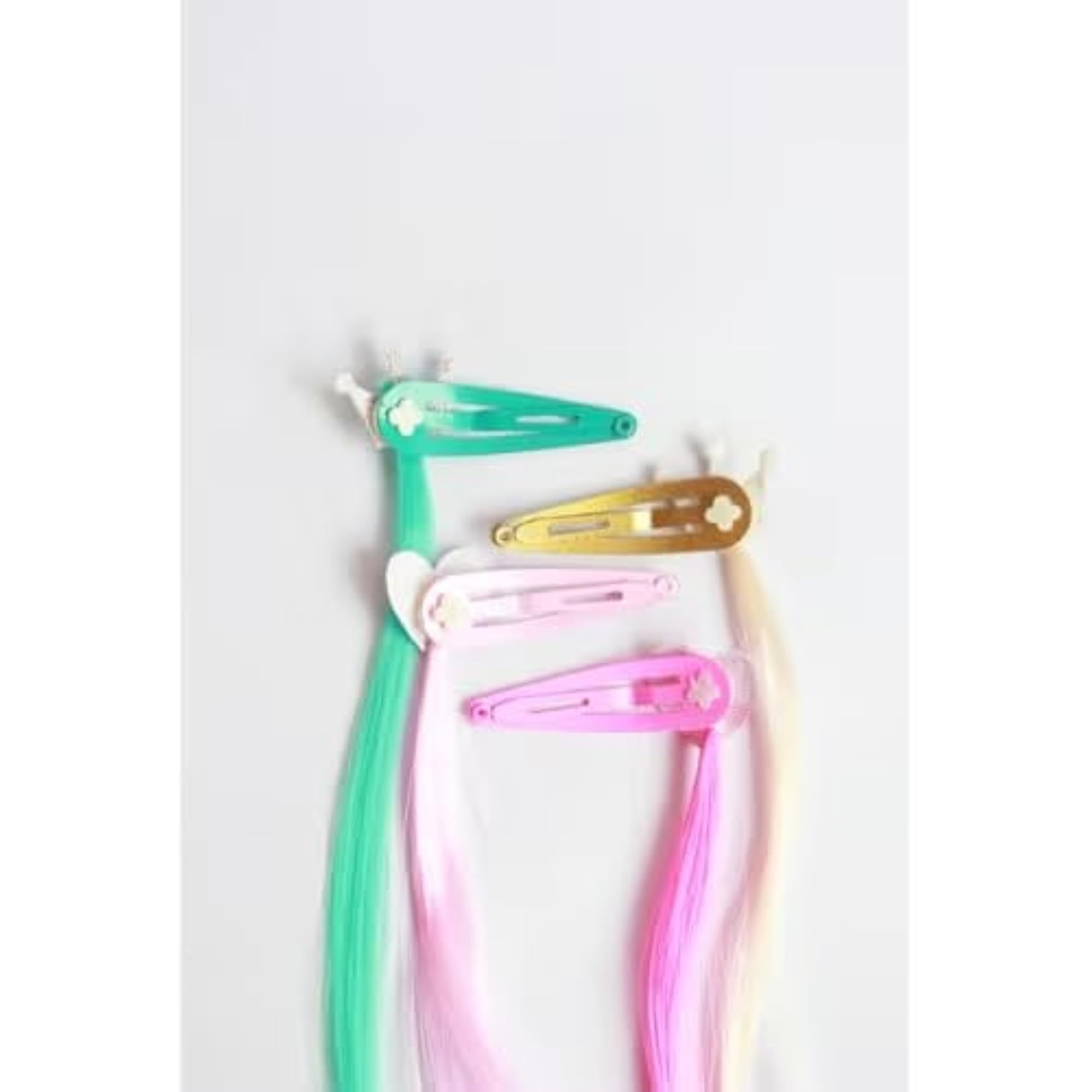 Girls Candy Design Curly Braiding Clips, Hair Accessories