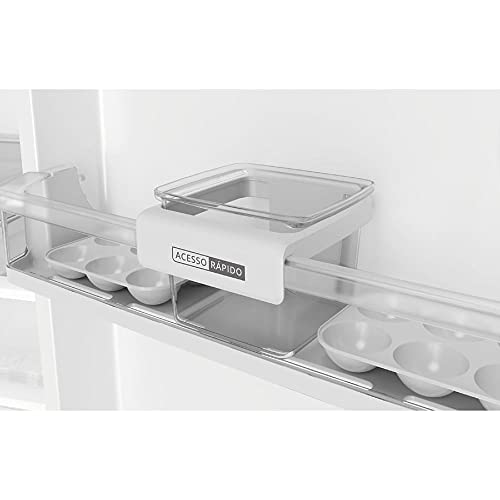 Geladeira Brastemp Frost Free 375 litros cor inox - BRM45HK 110V