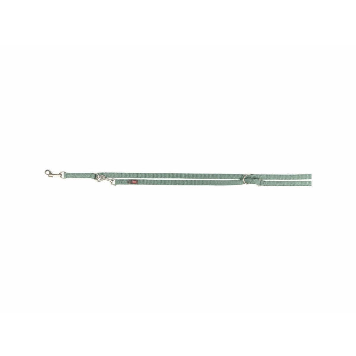 Trixie Premium Adjustable Double-Layered Dog Lead Sage - Extra - 2 Metres /25 Mm Large