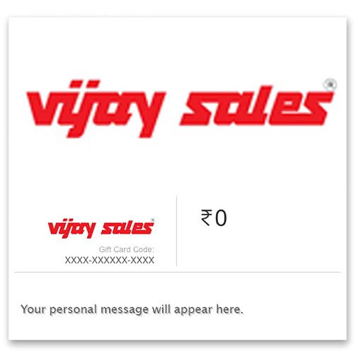 Vijay Sales Flat 1% Off E-Gift Card Instant Delivery Valid for in-store purchases 1 year validity