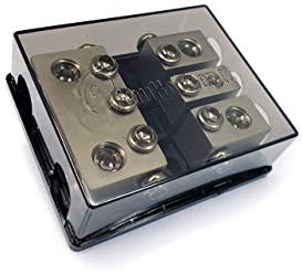 KnuKonceptz Bassik High Current 5 Way 0-4 Gauge Ground Distribution Block