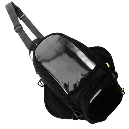 Sacoche de réservoir moto housse de protection bagagerie réservoir essence noir