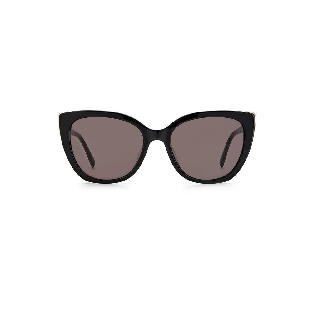 Pierre CardinP.C. 8498/S 20369080754IR Cat Eye/Butterfly Shape Non-Polarized Sunglasses for Women, 54 mm Lens Size, Black/Grey