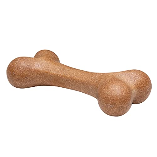 Brinquedo para Cachorro Hercules Osso Nylon GermanHart Xtreme Bacon Marrom P