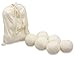Produktbild TrocknerWunder Trocknerbälle & Trocknerkugeln aus 100% echter Neuseeland-Wolle, Trocknerbälle für den Trockner - SOFT inkl. Leinensäckchen