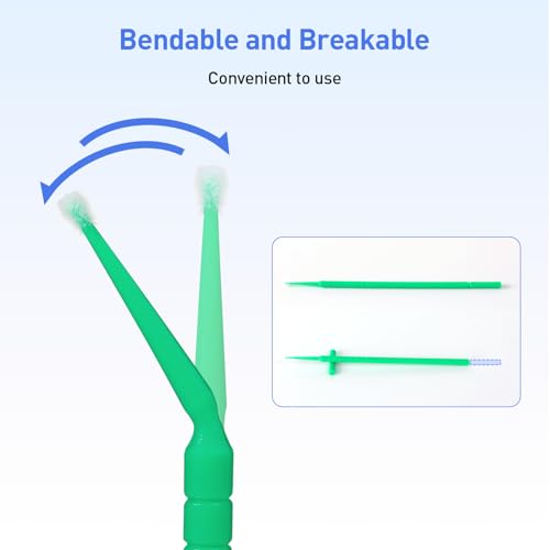 Image of JMU 400pcs Dental Micro Applicators Brushes Fine, Disposable Microswabs