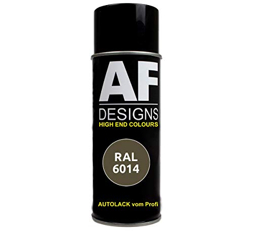 Alex Flittner Designs 6X Ral Pintura En Espray Pintura Coche Laca Colorida Lata De Aerosol RAL7010 Gris Seda Mate