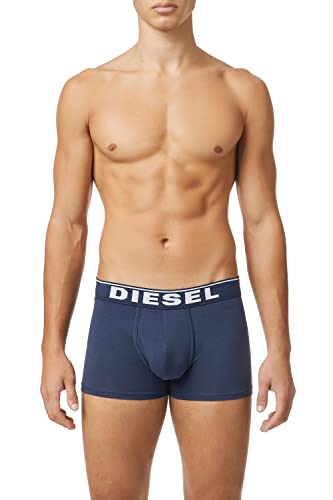 Diesel UMBX-DAMIENTHREEPACK, Calzoncillo Para Hombre, Multicolor (Dark Grey Melange/Black/Bright White E4125/0Jkkb), L, Pack De 3