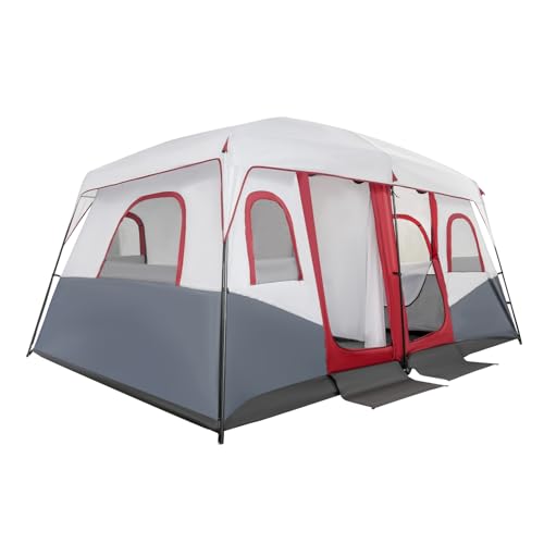 Carpa Grande para Camping 8-12 Personas con 2 Habitaciones miniatura 1