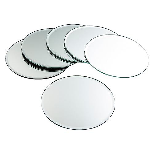 Fun Express Bulk Round Table Mirrors 12 Pieces