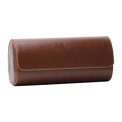 Rangement de Voyage anti-rayure Rouleaux de Cuir PU rigide pour Montres