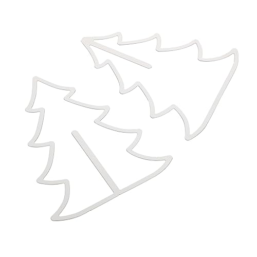 ARTIBETTER Molde de estampado de árvore de Natal resistente e durável para decoração de álbuns e scrapbooking