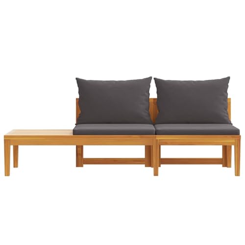 Banc de balcon avec table et coussin pour vos cafés en terrasse - 6