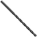 Chicago Latrobe 120X High-Speed Steel Extra-Long Length Drill Bit, Black Oxide Finish, Round Shank, 118 Degree Notched Point, 39/64" Size (Pack of 1)