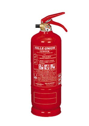 Extincteur poudre ABC 2 kg (support mural inclus) homologué efficacité 8A 34B