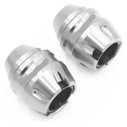 �o�C�N�p�t���[���X���C�_�[ �p NMAX155 XMAX300 NMAX 155 XMAX 300 250 �I�[�g�o�C�p �t�����g�t�H�[�N �z�C�[�� �����ی� �t���[���X���C�_�[ �A���`�N���b�V���v���e�N�^�[(Silver)