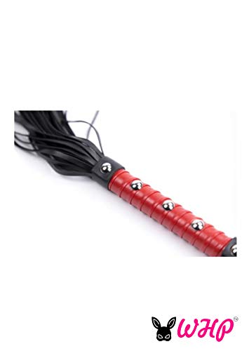 Red Riding Whip 15.5" - Faux Leather Whip For Horse - Horse Training Whip - Equestrian Horse Whip #TOP3