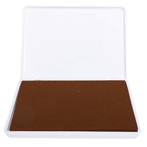 Center Enterprises Inc. Jumbo Washable Unscented Stamp Pad, Brown
