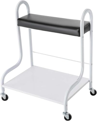 Carro portatil para spa de pies con ruedas y almacenamiento miniatura 2
