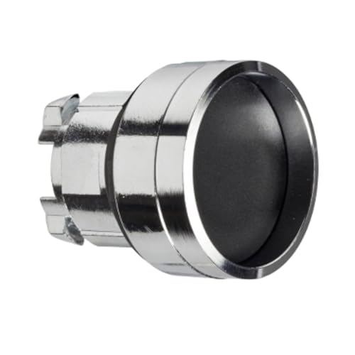 Bouton poussoir encastrable noir tête ronde commutateur encastré