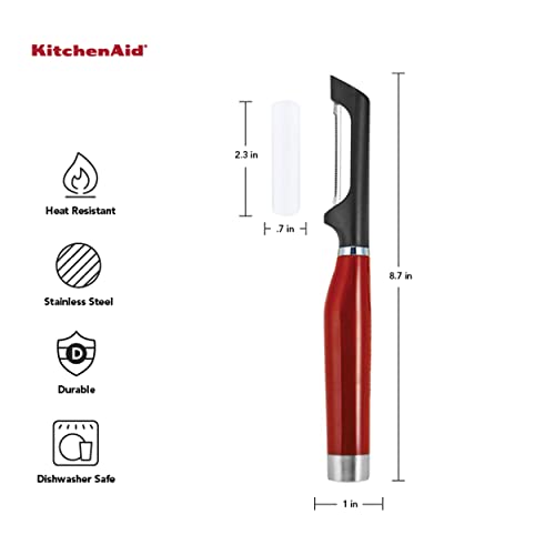 Kitchenaid Gourmet Euro Peeler, 8.7-Inch, Red #TOP1