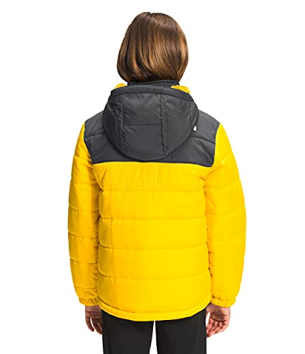THE NORTH FACE Boys' Reversible Mount Chimbo Full Zip Hooded Jacket, Lightning Yellow, Small2