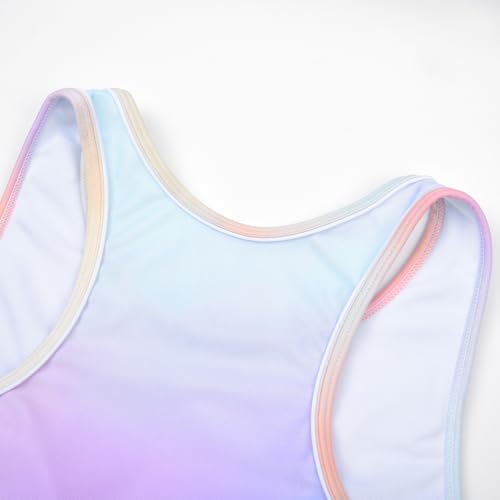 Image of JerrisApparel Little Girls' Summer Two Piece Boyshort Tankini Kids Swimsuit