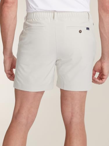 Image of Chubbies Everywear Men's Shorts - Mens Shorts Casual 6in Inseam, Elastic Waist, Water-Resistant, Zipper Pocket