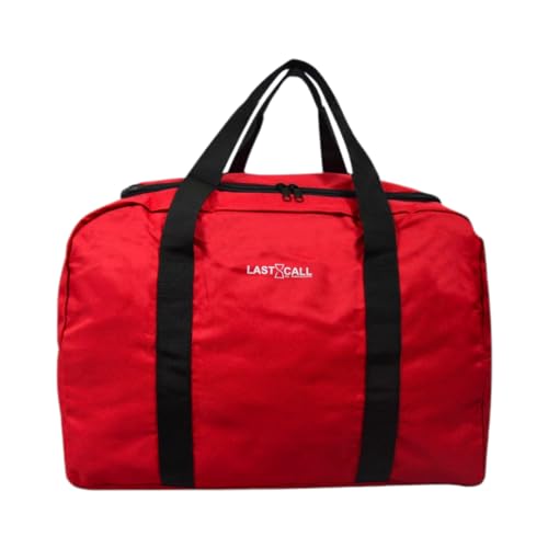 Borsone Richiudibile con Manici Ravizzoni AD969 Facilmente agganciabile al carrello trolley rosso