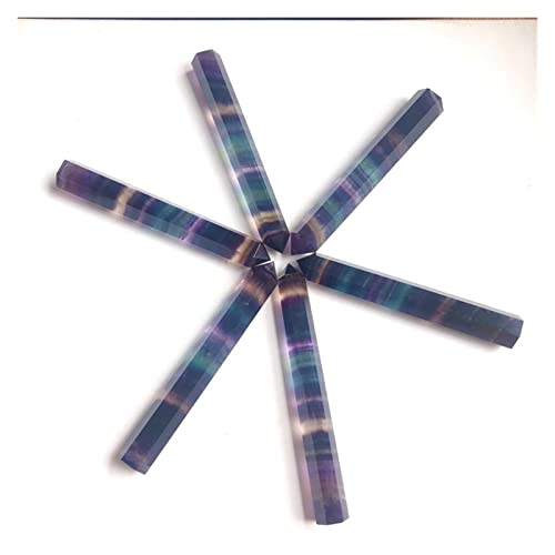 Pierre de guérison en fluorite naturelle pour l'équilibre des chakras