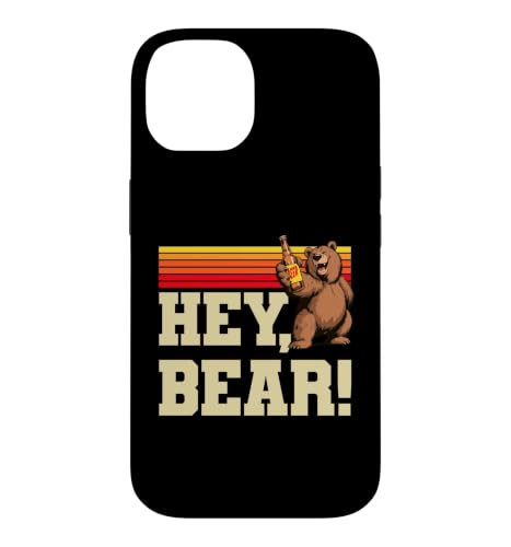 Fun Hiking & Outdoor Hey, Bear! Beer Bear Safety Call �X�}�z�P�[�X iPhone 14 �p