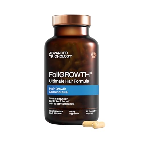 FoliGROWTH® Hair Growth Supplement for Women & Men | For Thicker, Fuller Hair | American Hair Loss Association Approved | Supports Thinning Hair