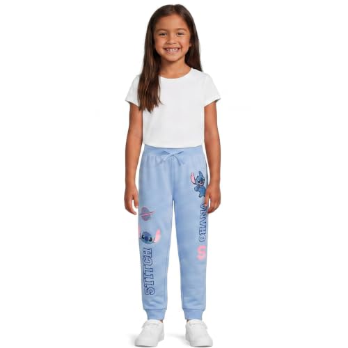 Image of Disney Stitch Girls Jogger Sweatpants, Little & Big Girls Sizes 4-16