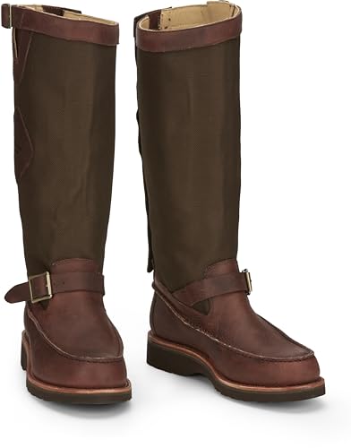 Chippewa Mens 17` CUTTER BACK ZIP MOCC TOE SNAKE BOOT2