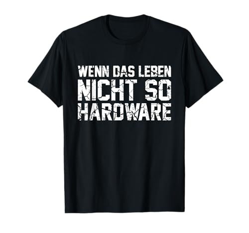 Wenn das Leben nicht so Hardware HTML Admin Binär USB T-Shirt