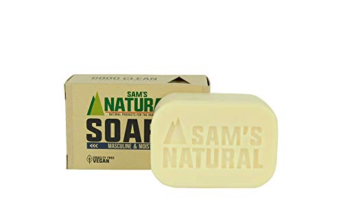 Sam's Natural Soap For Men - Vegan and Cruelty Free - 6 OZ image 4