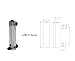 ZPTDQRUH LZM-20JT Flow Meter Panel Mount Rotameter Industrial Adjustable Valve(16-80Nm3-h)