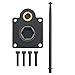 RC Electric Roto Starter E-Start Backplate Power Back Cover 11011 & Drill Start Wand Power Starter Shaft Rod Pin End 11003 for 1/10 HSP HPI Vertex VX 16/18/21, CXP SH 18/21 Engines (Hole Centers 27mm)