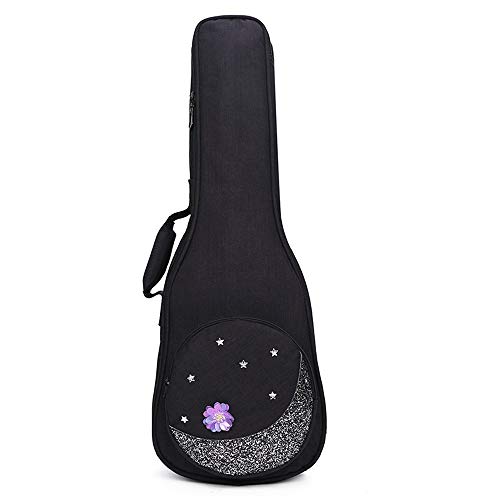 HLVU Sac Guitare Moon Star Sac Ukulele Perlé Ukulele Bag Piano Ukulele Petite Guitare Sac Guitar Case Mallette de… - Les Beatles, Paul McCartney, John Lennon, RIngo Starr, George Harrison HLVU Sac Guitare Moon Star Sac Ukulele Perlé Ukulele Bag Piano Ukulele Petite Guitare Sac Guitar Case Mallette de…