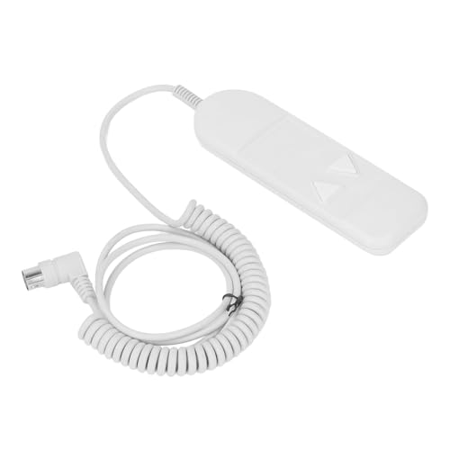 Dioche Télécommande à 2 Boutons 88 Broches à 2 Boutons – Remplacement Universel pour Fauteuil élévateur Inclinable électrique – Installation Facile avec Câble enroulé – Design en Plastique Léger