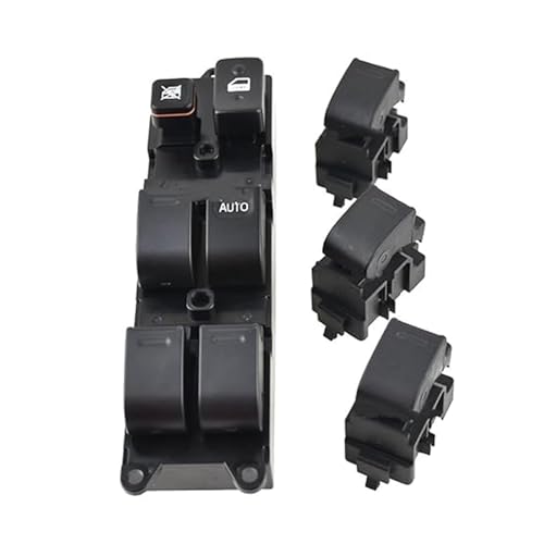 Bouton-poussoir commande principale vitre électrique Toyota Land Cruiser 80 défectueux