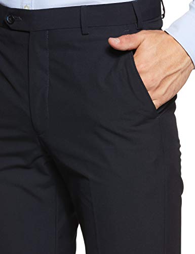 Image of Park Avenue Men's Relaxed Fit Formal Trousers