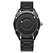 Produktbild EUTOUR Uhren Herren Herrenuhr Magnet Uhr kein Glas Kugellager Quarz Armbanduhr für Männer mit Edelstahl Armband Schwarz-40mm