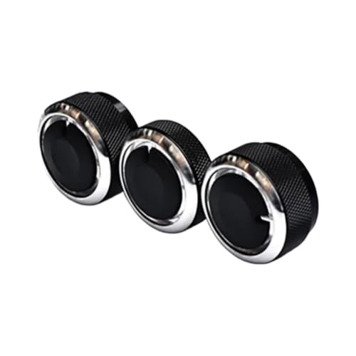Interruptor de aire acondicionado Chevy Sonic y Aveo 2006-2014, kit de 3 perillas de control CA 5