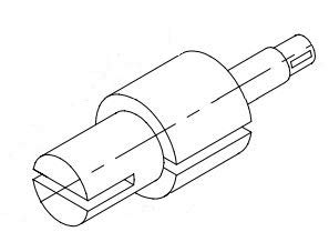 Welch 61-5304, No Oil Rotor for 8925 Pump