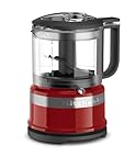 KitchenAid KFC3516ER 3.5 Cup Mini Food Processor, Empire Red