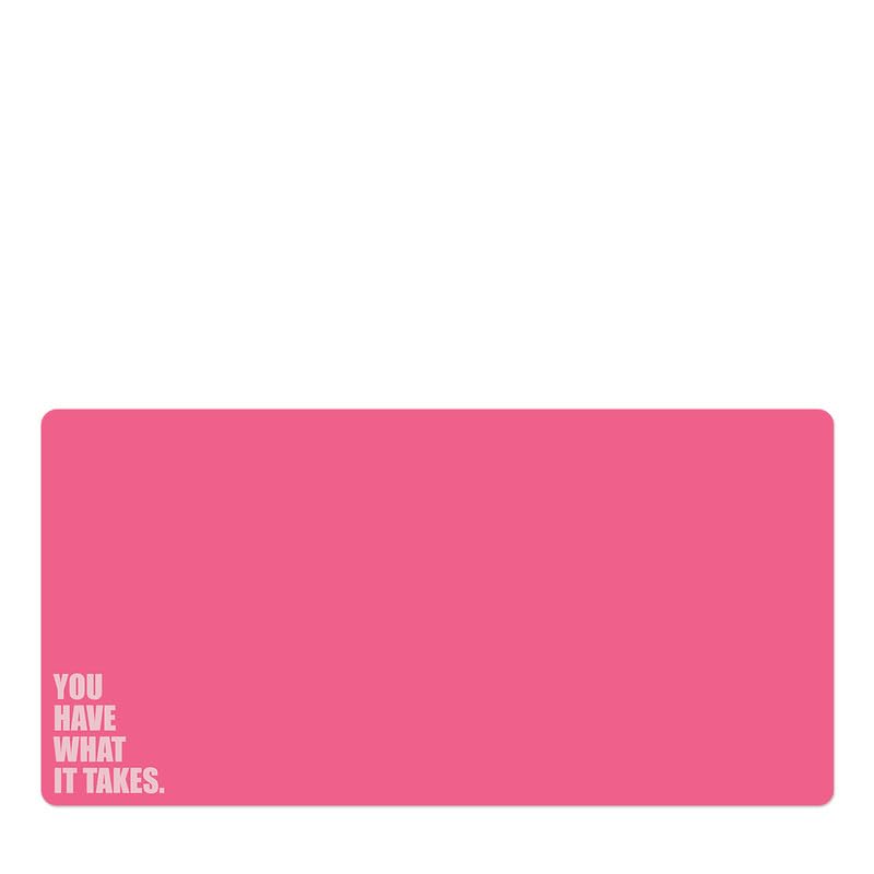 Zooboo Printed Leather Desk Mat, Themed Waterproof Vegan Leather, Anti-Slip and Reversible Desk Mat, Improve Your Workspace with Our Exquisite Desk Mat Collection Theme – Pink