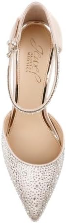 Jewel Badgley Mischka Womens Jailene Ankle Strap Stiletto - Image 7
