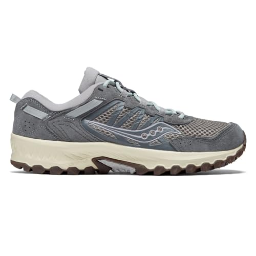 Saucony Grid Peak Shoes - Grey/Carbon - 10.5